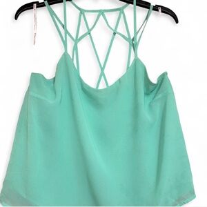 Mint Green Strappy Women's Cami Top
